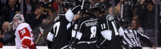 Detroit Red Wings And LA Kings Collide in California